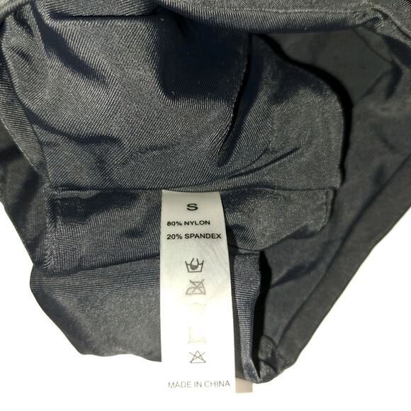 OMKAGI Bandeau Off Shoulder High Waist Bikini Size Small Black - Picture 5 of 6